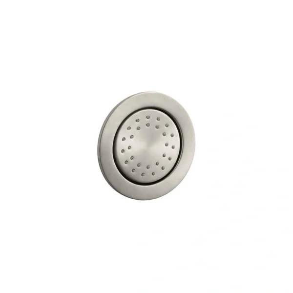 KOHLER WaterTile Round 27-Nozzle 1.0 GPM Body Spray in Vibrant Brushed Nickel
