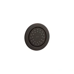 KOHLER WaterTile Round 27-Nozzle Body Spray in Matte Black