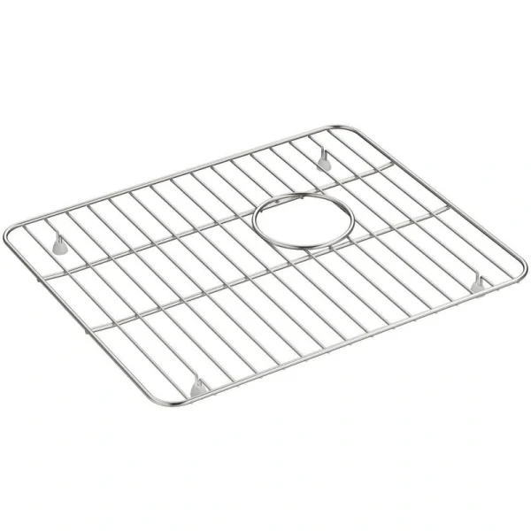 KOHLER Whitehaven 14-9/16 in. x 17-5/8 in. Sink Bowl Rack in Stainless Steel
