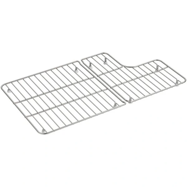 KOHLER Whitehaven 5826 and 5827 Sink Bowl Rack in Stainless Steel