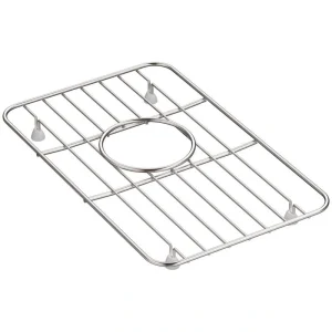 KOHLER Whitehaven 9-1/8 in. x 14-1/2 in. Sink Bowl Rack in Stainless Steel