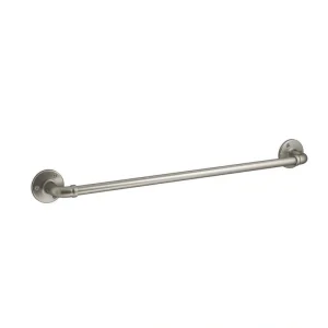 KOHLER Worth 24 in. Towel Bar in Brushed Nickel