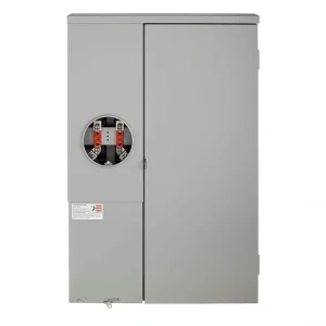 Leviton 30 Space Outdoor All-In-One Meter Load Center Combo with 150 Amp Main Circuit Breaker