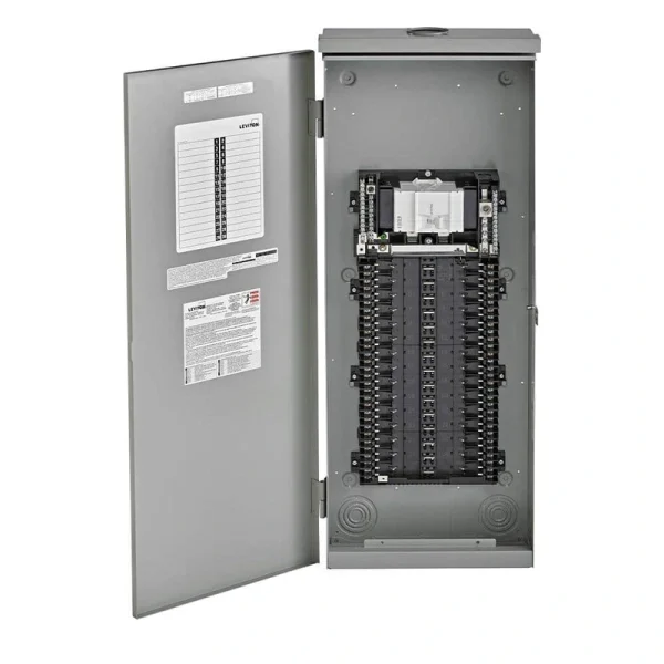 Leviton 30 Space Outdoor Load Center with 125 Amp Main Circuit Breaker