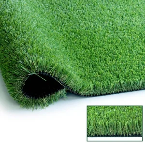 LITA Natural Thick Realistic Deluxe 12 ft. W x Cut to Length Green Artificial Grass Turf