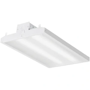 Lithonia Lighting Contractor Select I-Beam 2 ft. 175-Watt Equivalent Integrated LED Dimmable White High Bay Light Fixture, 5000K