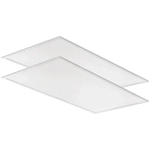 Lithonia Lighting CPX 23.8 in x 47.8 in. 200-Watt Equivalence 4000 Lumen Integrated LED White Troffer Light 4000K (2-Pack)