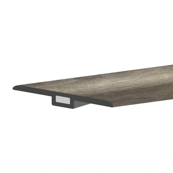 Lucida USA GlueCore T-moulding Ash Grey 0.27-in T x 1.75-in W x 48-in L Vinyl T-moulding