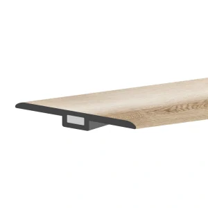 Lucida USA GlueCore T-moulding Cashmere 0.27-in T x 1.75-in W x 48-in L Vinyl T-moulding