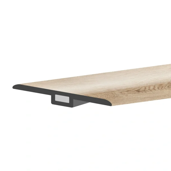 Lucida USA GlueCore T-moulding Cashmere 0.27-in T x 1.75-in W x 48-in L Vinyl T-moulding