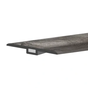 Lucida USA GlueCore T-moulding Harbor Gray 0.27-in T x 1.75-in W x 48-in L Vinyl T-moulding