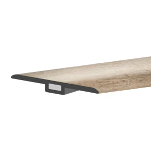 Lucida USA GlueCore T-moulding Lava 0.27-in T x 1.75-in W x 48-in L Vinyl T-moulding