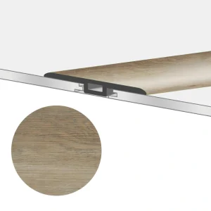 Lucida USA MaxCore T-moulding Jasper 0.27-in T x 1.75-in W x 48-in L Vinyl T-moulding