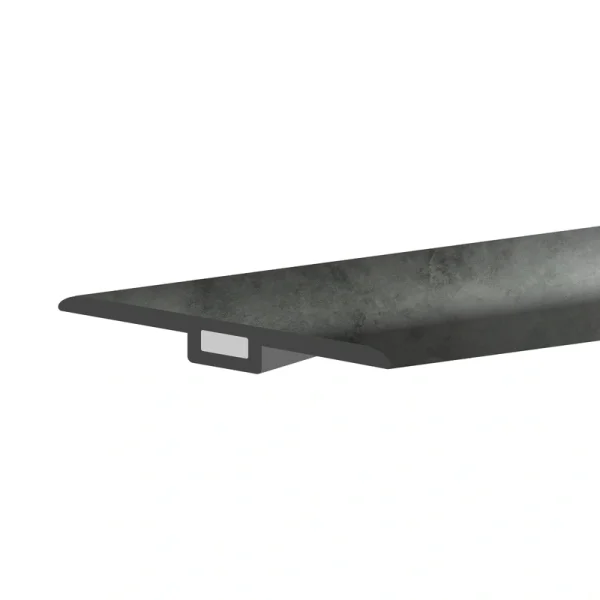 Lucida USA TerraCore T-moulding d Slate 0.27-in T x 1.75-in W x 48-in L Vinyl T-moulding