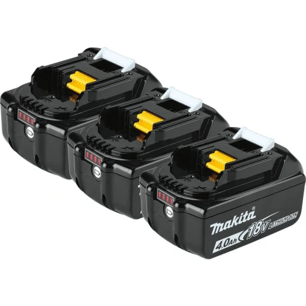 Makita 18-Volt 4.0Ah LXT Lithium-Ion Battery 3-pack