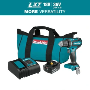 Makita 18V LXT Lithium-Ion Brushless Cordless 1/2 in. Driver-Drill Kit, 3.0Ah