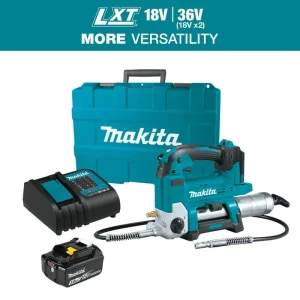 Makita 18V LXT Lithium-Ion Cordless Grease Gun Kit, 3.0Ah