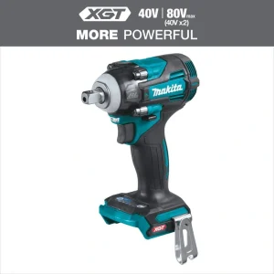 Makita 40V Max XGT Brushless Cordless 4-Speed 1/2 in. Impact Wrench with Detent Anvil (Tool Only)