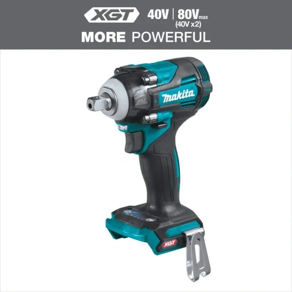 Makita 40V Max XGT Brushless Cordless 4-Speed 1/2 in. Impact Wrench with Detent Anvil (Tool Only)