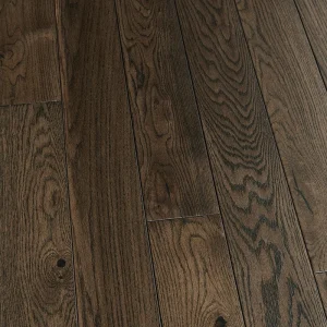 Malibu Wide Plank Boca Raton French Oak 3/4 in. T x 5 in. W Wire Brushed Solid Hardwood Flooring (22.6 sq. ft./case)