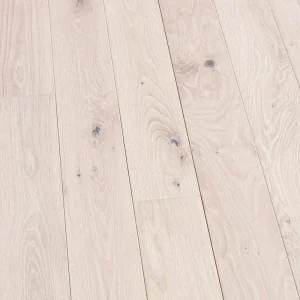 Malibu Wide Plank Doran French Oak 3/4 in. T x 5 in. W Wire Brushed Solid Hardwood Flooring (22.6 sq. ft./case)