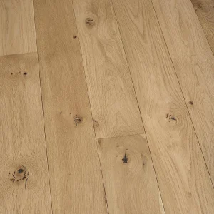 Malibu Wide Plank Mills Estates French Oak 3/4 in. Thick x 5 in. Wide Smooth Solid Hardwood Flooring (22.6 sq. ft./Case)