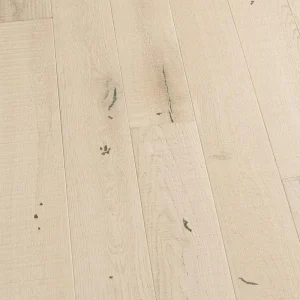Malibu Wide Plank Miramar French Oak 3/4 in. T x 5 in. W Distressed Solid Hardwood Flooring (22.6 sq. ft./case)
