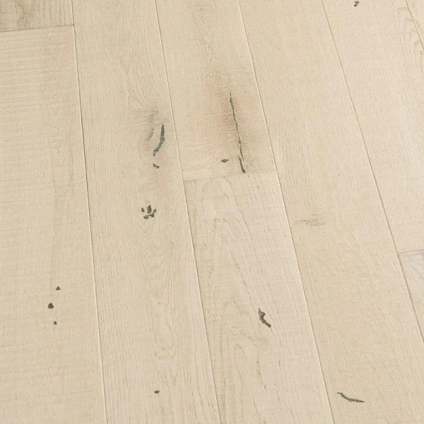 Malibu Wide Plank Miramar French Oak 3/4 in. T x 5 in. W Distressed Solid Hardwood Flooring (22.6 sq. ft./case)