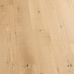 Malibu Wide Plank Point Reyes French Oak 3/4 in. T x 5 in. W Distressed Solid Hardwood Flooring (22.6 sq. ft./case)