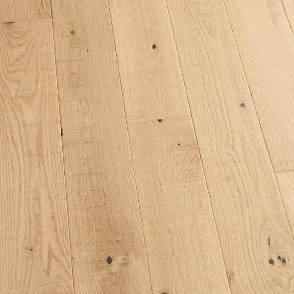 Malibu Wide Plank Point Reyes French Oak 3/4 in. T x 5 in. W Distressed Solid Hardwood Flooring (22.6 sq. ft./case)