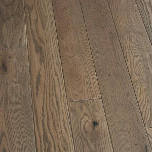 Malibu Wide Plank Solana French Oak 3/4 in. T x 5 in. W Wire Brushed Solid Hardwood Flooring (22.6 sq. ft./case)