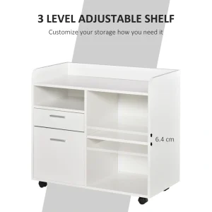 Maocao Hoom White 2-Drawer 31.5-in File Cabinet