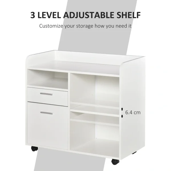 Maocao Hoom White 2-Drawer 31.5-in File Cabinet