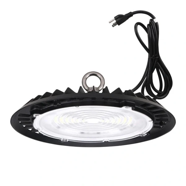 Metalux 11 in. HBD High Bay 180-Watt Equivalent, 16K Lumens 5K CCT Cord and Plug