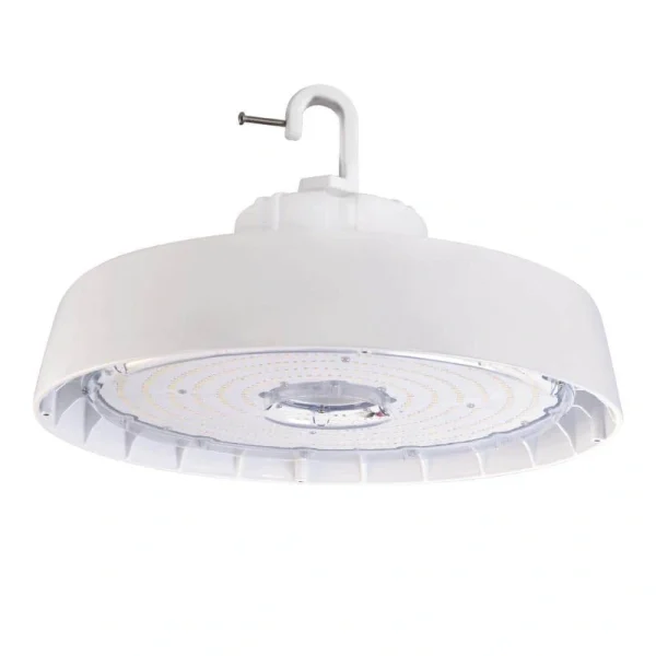 Metalux 14 in. Round 600-Watt Equivalent Integrated LED White High Bay Light