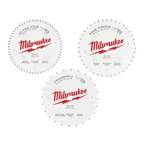 Milwaukee 7-1/4 in. Fine Finish Circular Saw Blade (3-Pack)