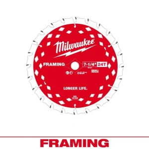 Milwaukee 7-1/4 in. x 24-Tooth Carbide Framing Circular Saw Blade