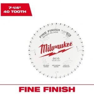 Milwaukee 7-1/4 in. x 40-Tooth Fine Finish Circular Saw Blade