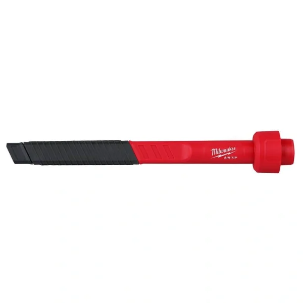 Milwaukee AIR-TIP 1-1/4 in. – 2-1/2 in. Flexible Long Reach Crevice Tool Attachment For Wet/Dry Shop Vacuums (1-Piece)