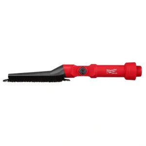 Milwaukee AIR-TIP 1-1/4 in. – 2-1/2 in. Low-Profile Pivoting Brush Wet/Dry Shop Vacuum Attachment (1-Piece)