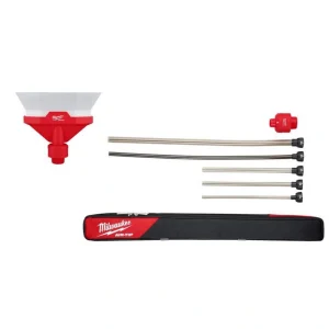 Milwaukee AIR-TIP 1-1/4 in. to 2-1/2 in. Dust Collector and Long Reach Flexible Hose Set Wet/Dry Vacuum Attachment