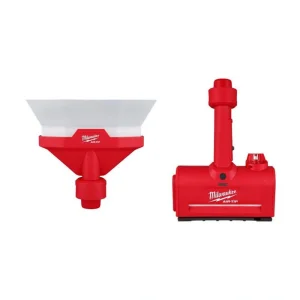 Milwaukee AIR-TIP 1-1/4 in. to 2-1/2 in. Dust Collector and M12 AIR-TIP Wet/Dry Shop Vacuum Utility Nozzle Attachments
