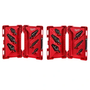 Milwaukee Black Oxide Step Drill Bit Set (12-Piece)