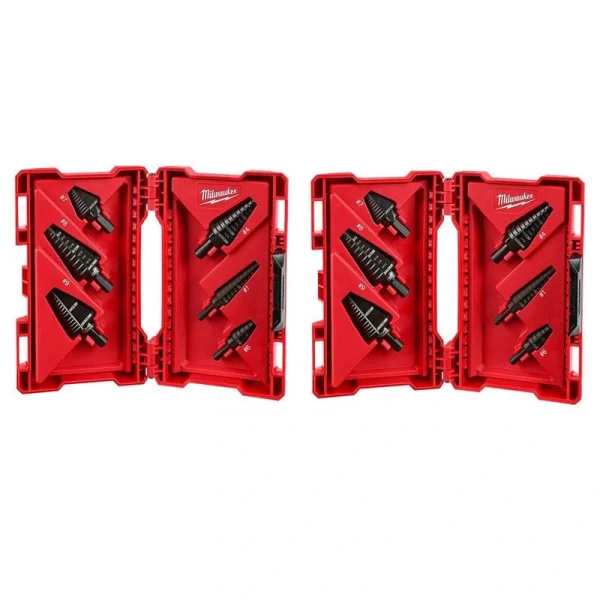 Milwaukee Black Oxide Step Drill Bit Set (12-Piece)