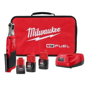 Milwaukee M12 FUEL 12V Lithium-Ion Brushless Cordless High Speed 1/4 in. Ratchet with M12 2.0Ah Battery