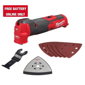 Milwaukee M12 FUEL 12V Lithium-Ion Cordless Oscillating Multi-Tool (Tool-Only)