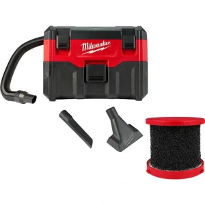 Milwaukee M18 18-Volt 2 Gal. Lithium-Ion Cordless Wet/Dry Shop Vacuum With Wet Foam Filter