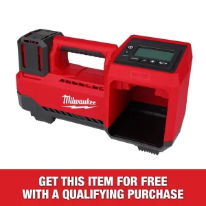 Milwaukee M18 18-Volt Lithium-Ion Cordless Electric Portable Inflator (Tool-Only)