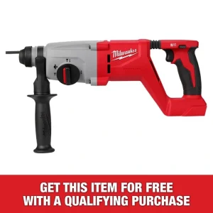 Milwaukee M18 18V Lithium-Ion Brushless Cordless 1 in. SDS-Plus D-Handle Rotary Hammer (Tool-Only)