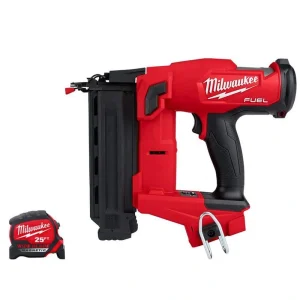 Milwaukee M18 FUEL 18-Volt Lithium-Ion Brushless Cordless Gen II 18-Gauge Brad Nailer W/25 ft. Wide Blade Magnetic Tape Measure